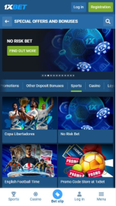 1xbet APP screenshot 1
