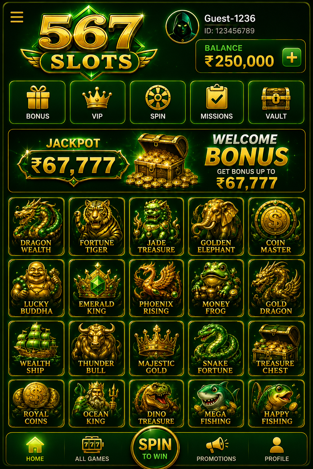 567 Slots screenshot 2
