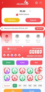 66 Lottery screenshot 1