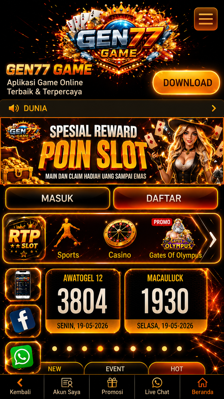 Gen77 Game screenshot 1