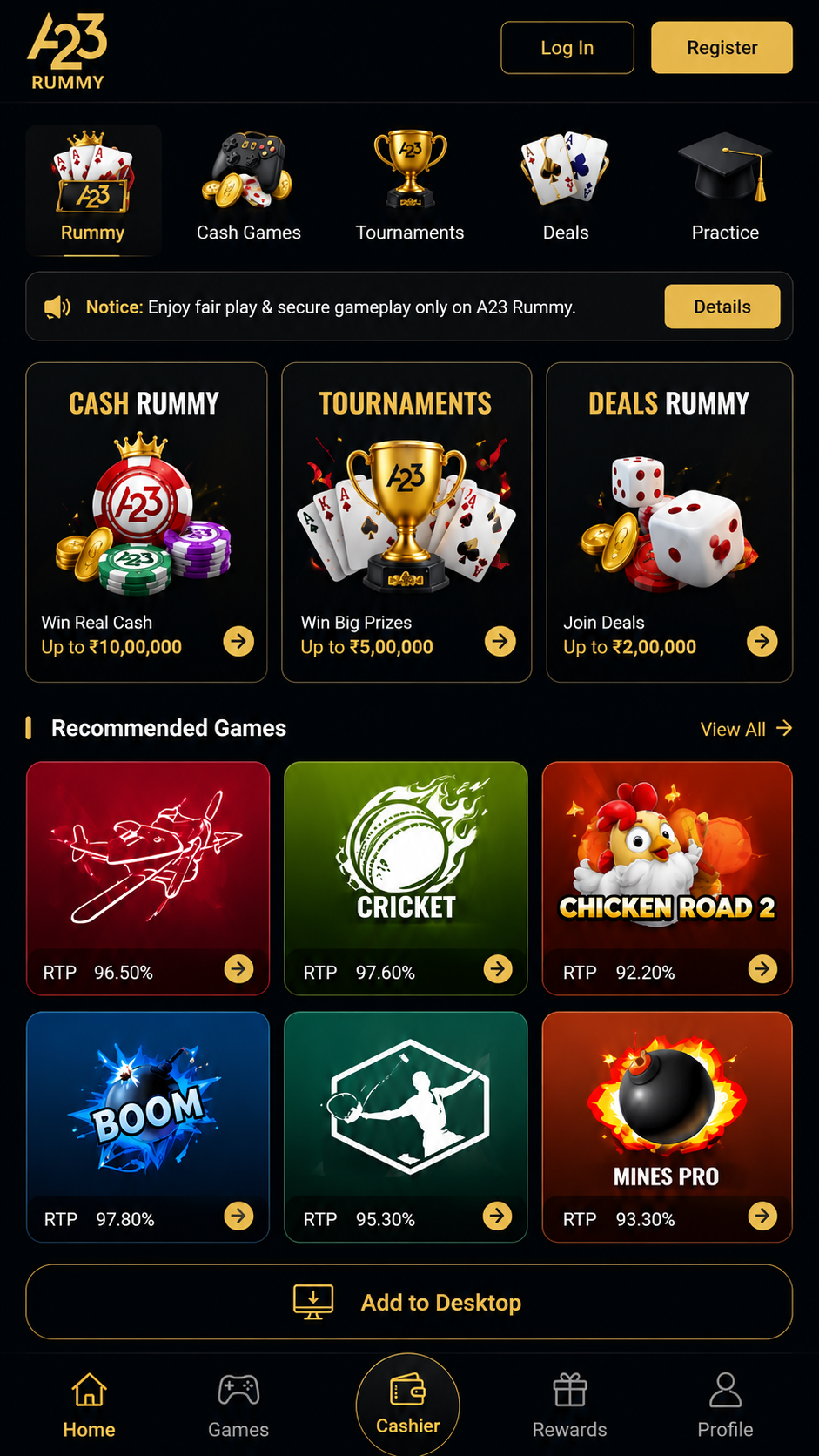 A23 Rummy screenshot 2