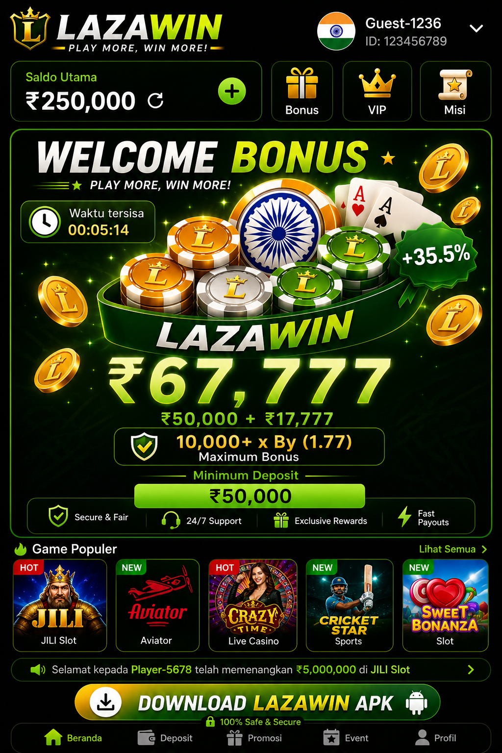 LAZAWIN screenshot 1