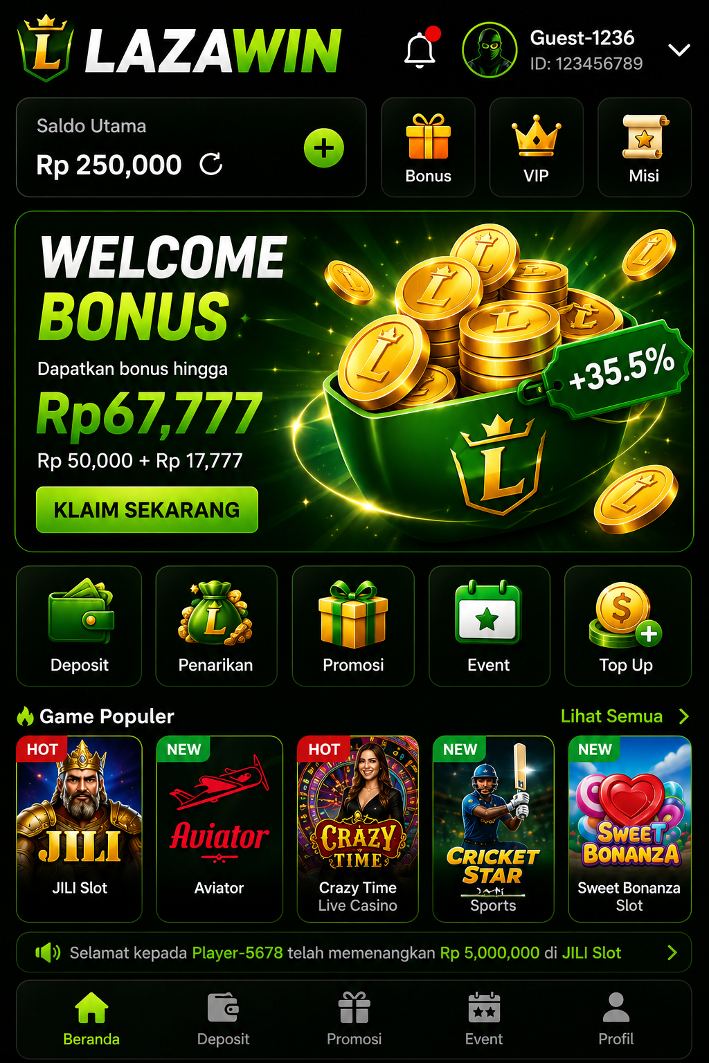 LAZAWIN screenshot 2