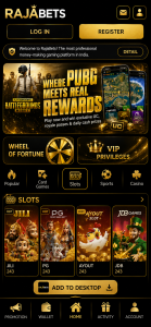 Raja bets screenshot 1