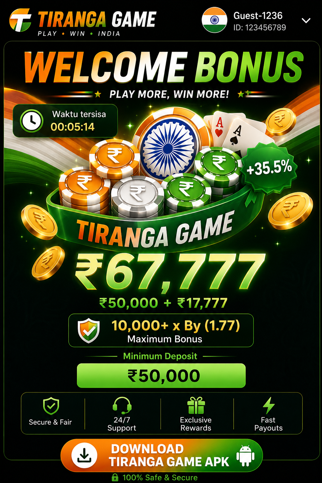 Tiranga Game APK screenshot 1
